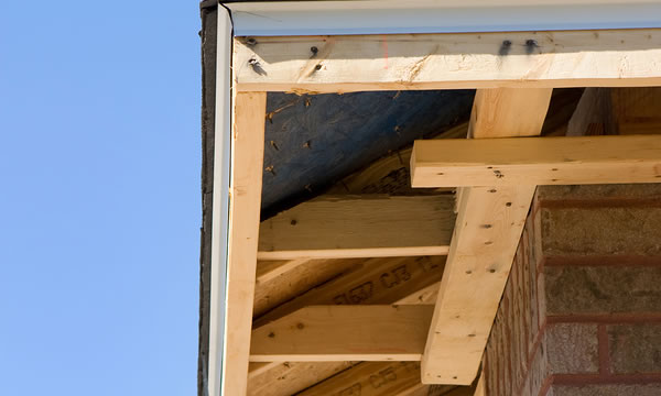 Soffit installation