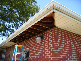 Soffit installation
