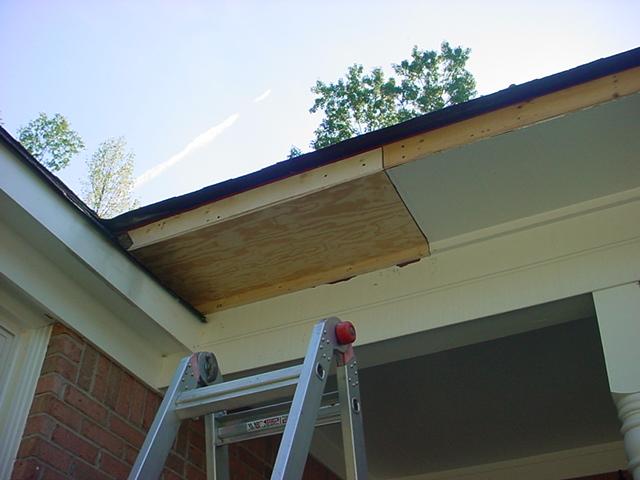 Soffit installation